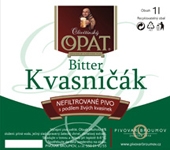 SALENAtéka - pivotéka & vinotéka - Letovice Boskovice Blansko - OPAT Bitter světlé výčepní pivo 10° 1l pet