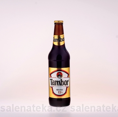 SALENAtéka - pivotéka & vinotéka - Letovice Boskovice Blansko - TAMBOR tmavé silné pivo 13° 0,5l