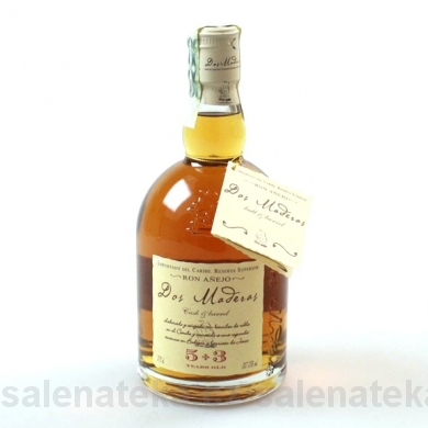 SALENAtéka - pivotéka & vinotéka - Letovice Boskovice Blansko - rum DOS MADERAS 5+3y Barbados 37,5% 0,7l