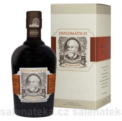 SALENAtéka - pivotéka & vinotéka - Letovice Boskovice Blansko - rum DIPLOMATICO Mantuano 40% 0,7l