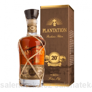 SALENAtéka - pivotéka & vinotéka - Letovice Boskovice Blansko - rum PLANTATION Anniversary 20y 40% 0,7l