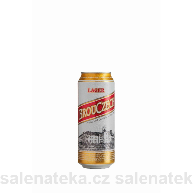SALENAtéka - pivotéka & vinotéka - Letovice Boskovice Blansko - BROUCZECH Lager světlý ležák 5% 11° 0,5l plech