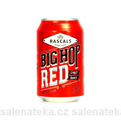 SALENAtéka - pivotéka & vinotéka - Letovice Boskovice Blansko - RASCALS Big Hop Red amber Ale 5% 0,33l plech