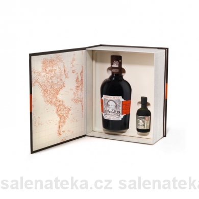SALENAtéka - pivotéka & vinotéka - Letovice Boskovice Blansko - rum DIPLOMATICO Mantuano 0,7l + miniatura 0,05l box
