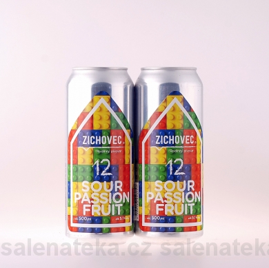 SALENAtéka - pivotéka & vinotéka - Letovice Boskovice Blansko - ZICHOVEC Sour Passion Fruit 12° 5,1% 0,5l plech