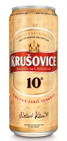 SALENAtéka - pivotéka & vinotéka - Letovice Boskovice Blansko - KRUŠOVICE světlé pivo 10° 0,5l plech
