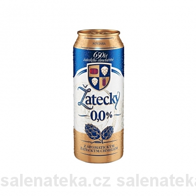 SALENAtéka - pivotéka & vinotéka - Letovice Boskovice Blansko - ŽATEC nealko pivo 0,5l plech