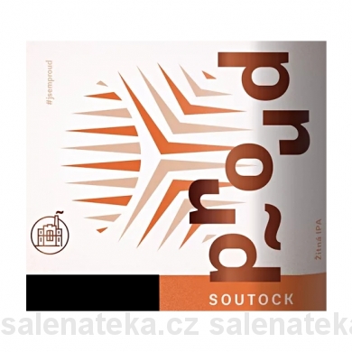 SALENAtéka - pivotéka & vinotéka - Letovice Boskovice Blansko - PROUD Soutock žitná IPA 5,8% IBU 50 13° 0,75l