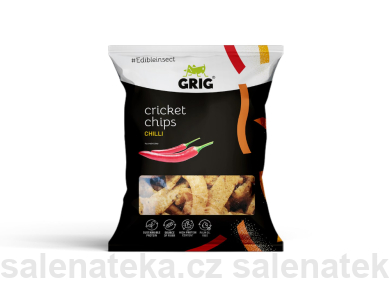 SALENAtéka - pivotéka & vinotéka - Letovice Boskovice Blansko - GRIG cvrčci chipsy chilly 70g